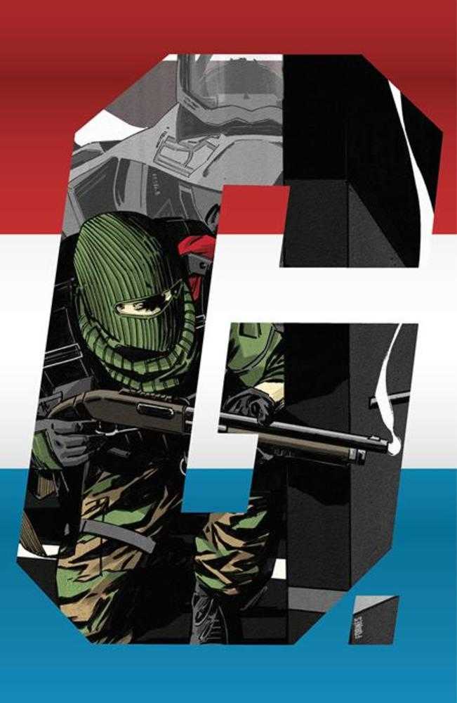 G.I. Joe A Real American Hero Beach Head #1 (One Shot) Cover D 1 in 25 Jorge Fornes Foil Letter Variant