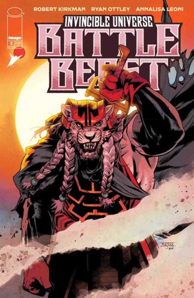 Invincible Universe Battle Beast #2 Cover D 1 in 25 Mahmud Asrar & Matthew Wilson Variant