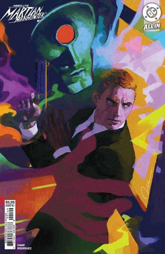 Absolute Martian Manhunter #1 2nd Print Cover B Gerald Parel Card Stock Variant