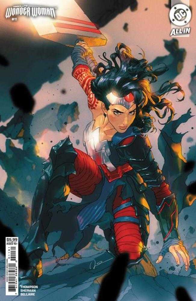 Absolute Wonder Woman #11 Cover C Gerald Parel Card Stock Variant