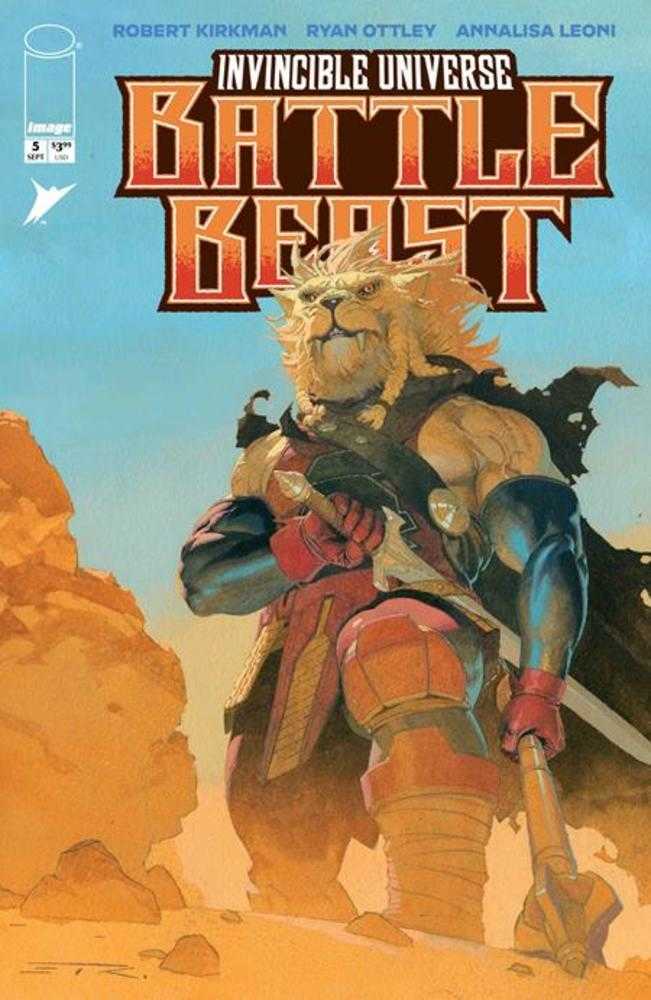 Invincible Universe Battle Beast #5 Cover F 1 in 100 Esad Ribic Variant