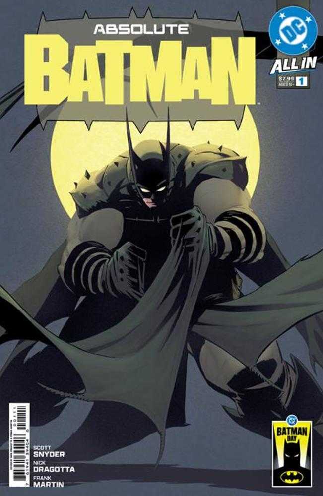 Batman Day 2025 Absolute Batman #1 Cover A Nick Dragottau