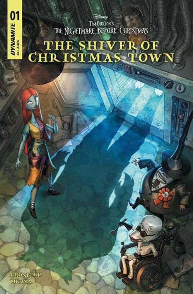 Tim Burtons The Nightmare Before Christmas The Shiver Of Christmas Town #1 Cover C Alan Quah Variant