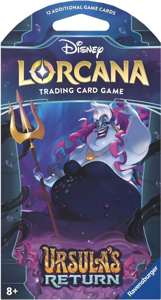 Lorcana Ursula Returns Booster Pack Maximus Books N' More Lorcana Ursula Returns Booster Pack Maximus Books N' More