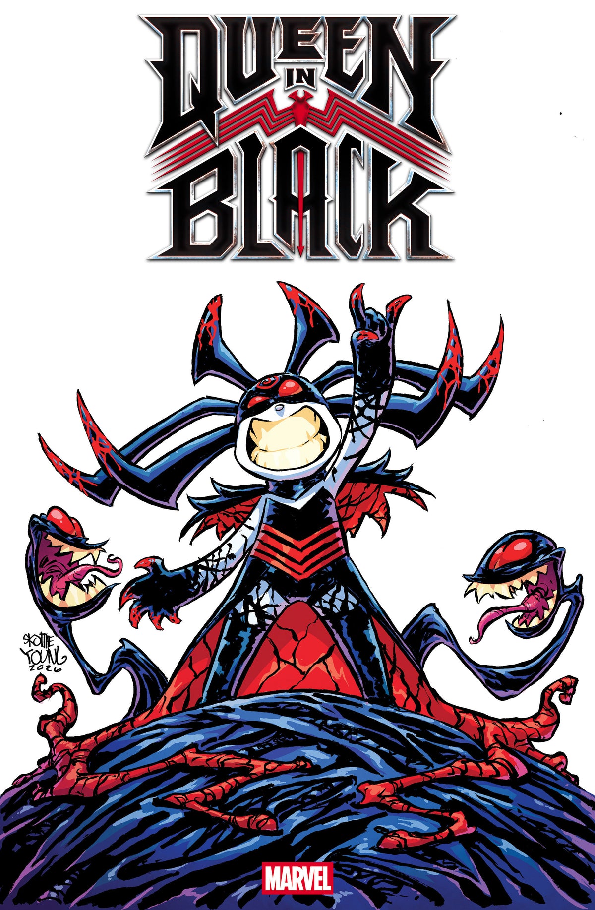Queen In Black #1 Skottie Young Variant