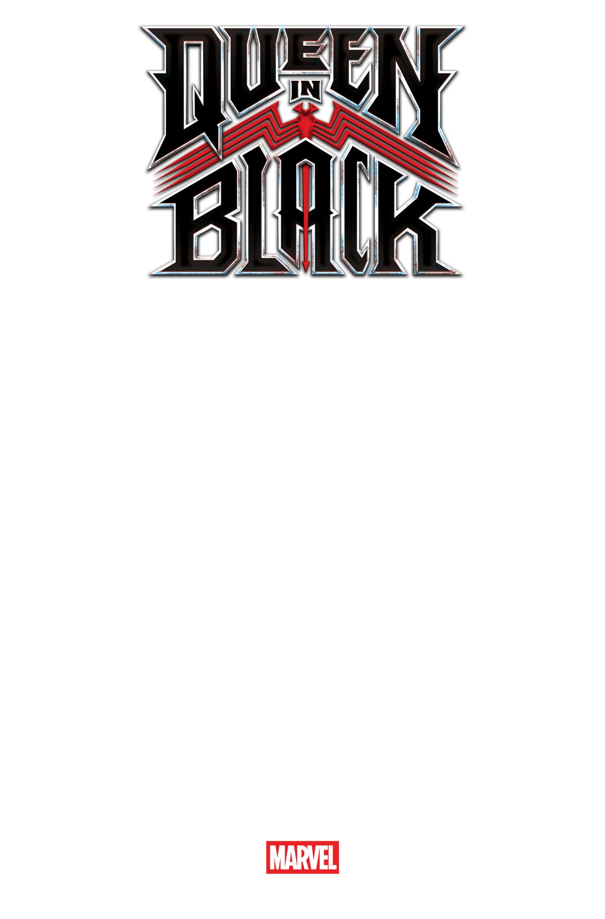 Queen In Black #1 Blank Cover Variant