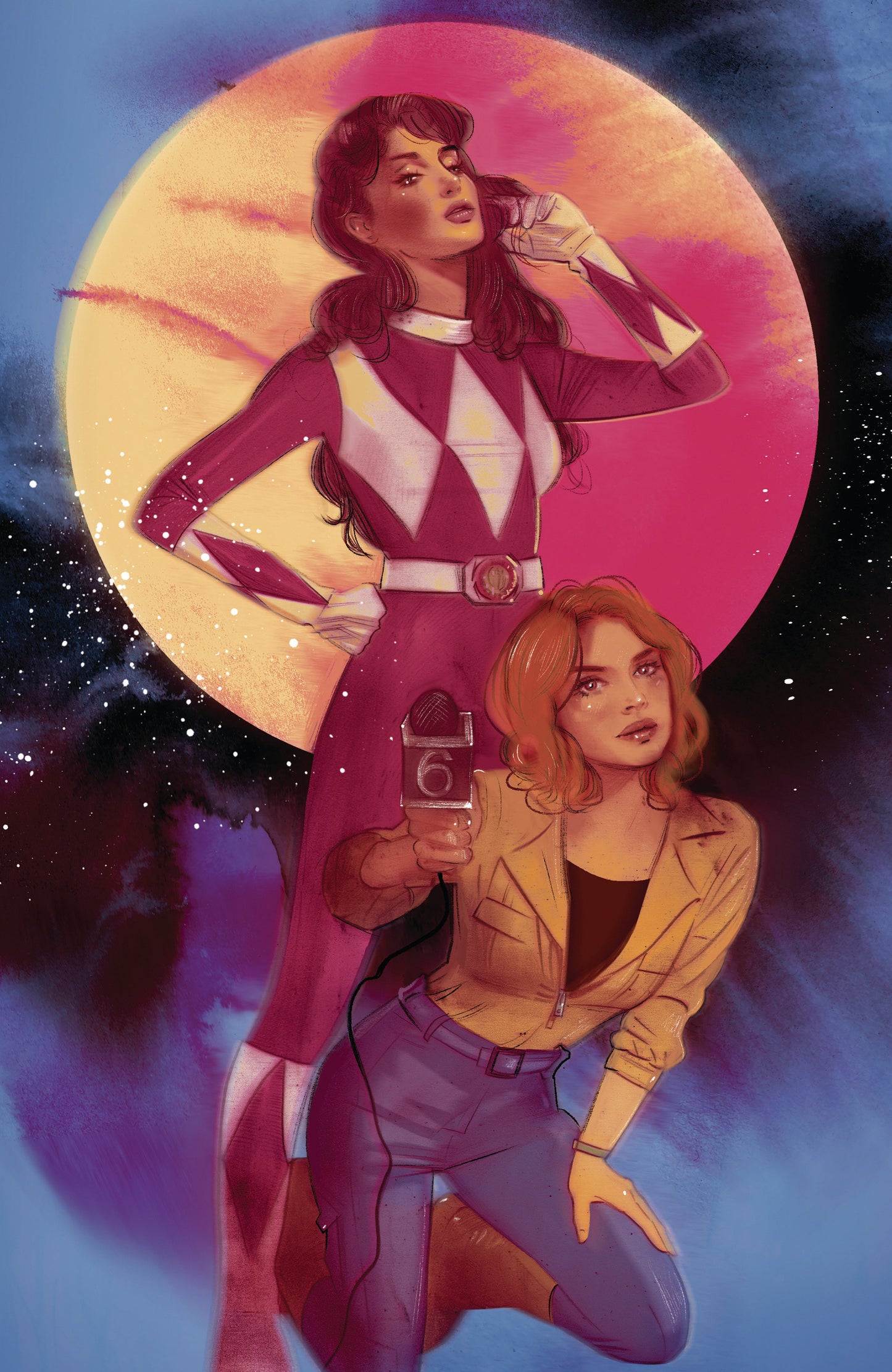 MMPR X TMNT III #1 H 1:20 Variant Edition Boom 20th Anniversary Variant (Full Art, Lotay)