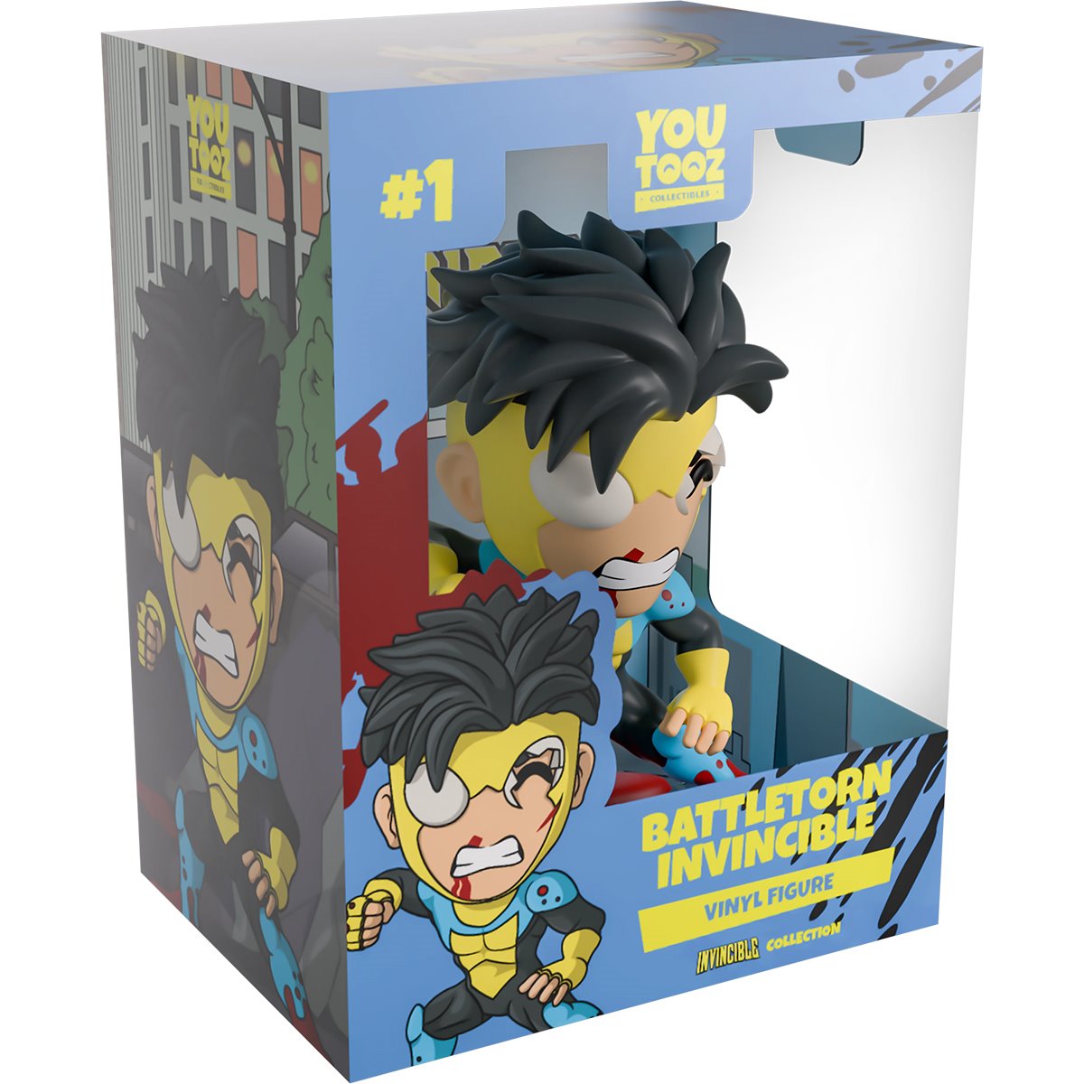 Invincible Collection Battletorn Invincible Vinyl Figure #1