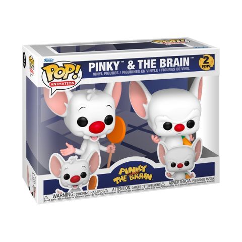 Pop Animation Pinky & The Brain 2 Pk Figure
