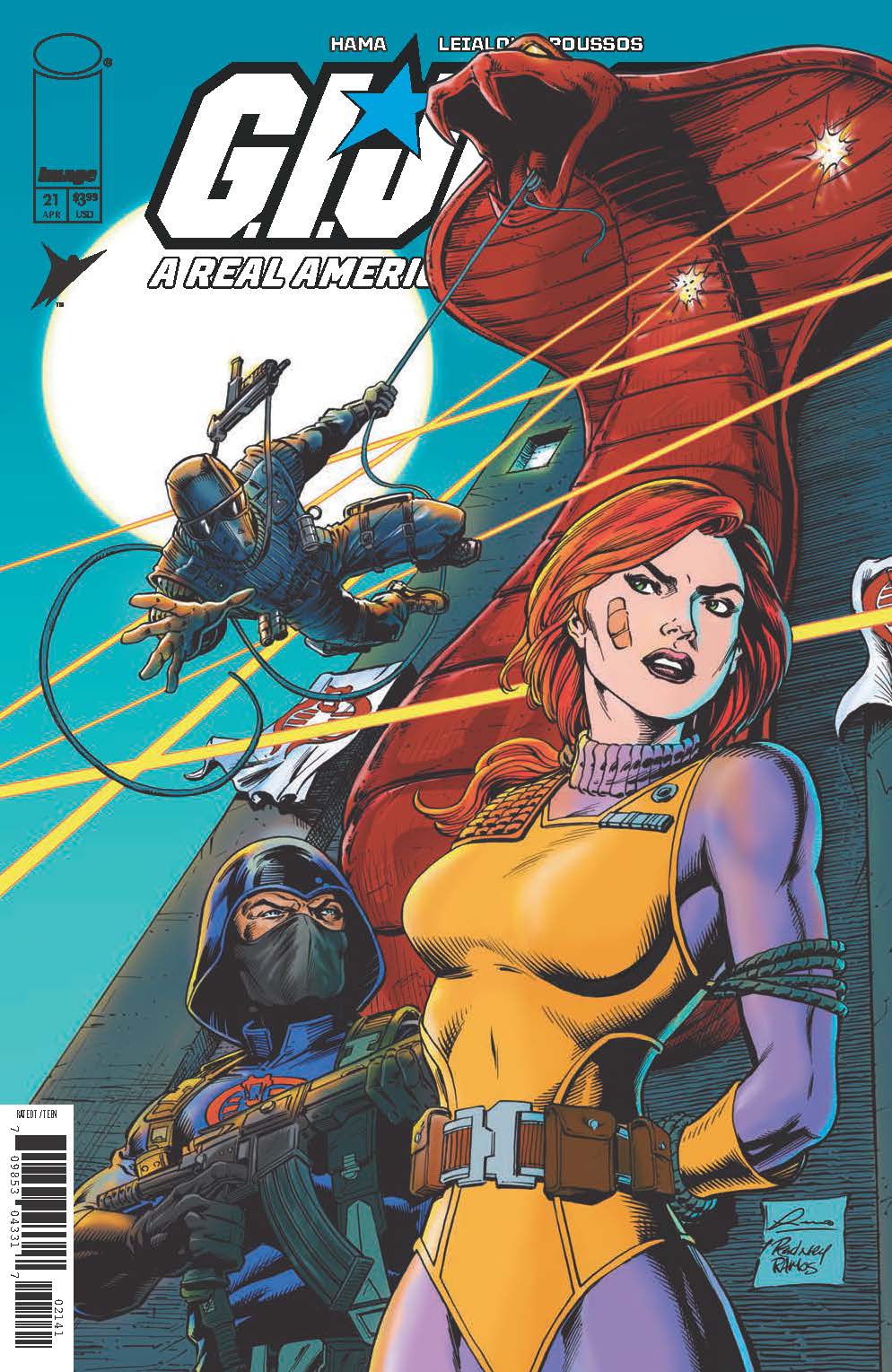 GI JOE A REAL AMERICAN HERO SILENT MISSIONS EDITION #21 Maximus Books N More Exclusive