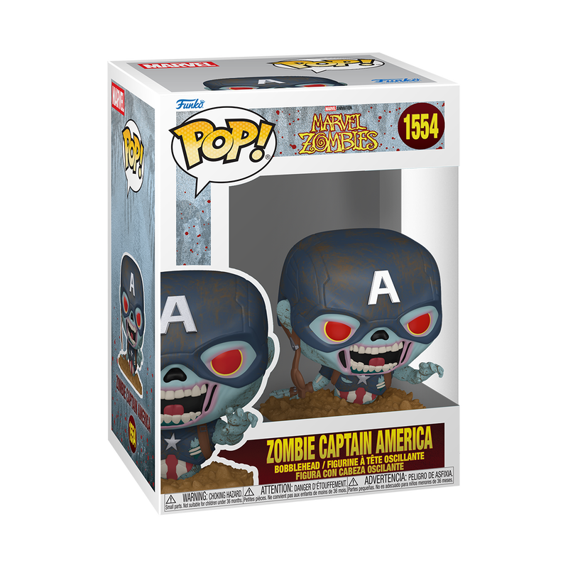 Marvel Zombies Captain American (Zombie) Funko Pop!