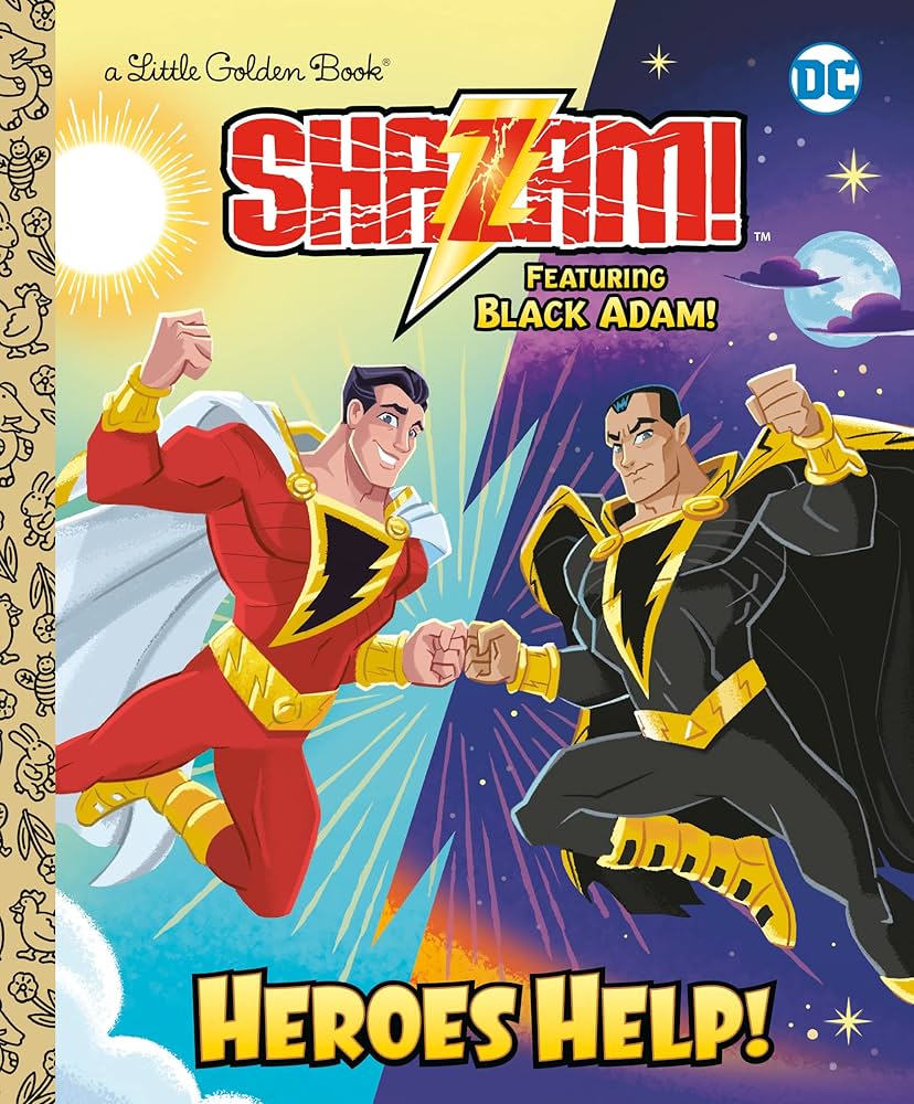Shazam (Featuring Black Adam) Little Golden Book