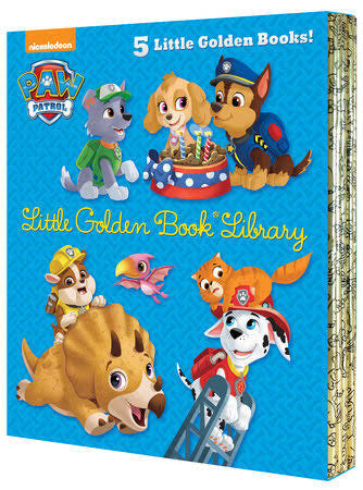 Paw Patrol 5 Little Golden Book