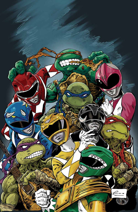 MMPR X TMNT III #1 - Maximus Books Exclusive