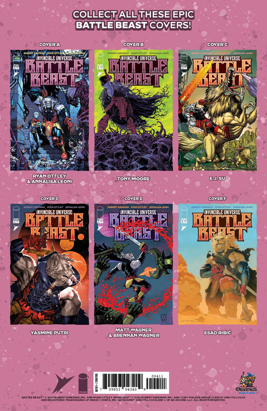 INVINCIBLE UNIVERSE BATTLE BEAST #5 - Maximus Books N More Exclusive