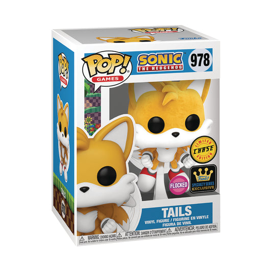 Pop Games Sonic Tails Flying Figure