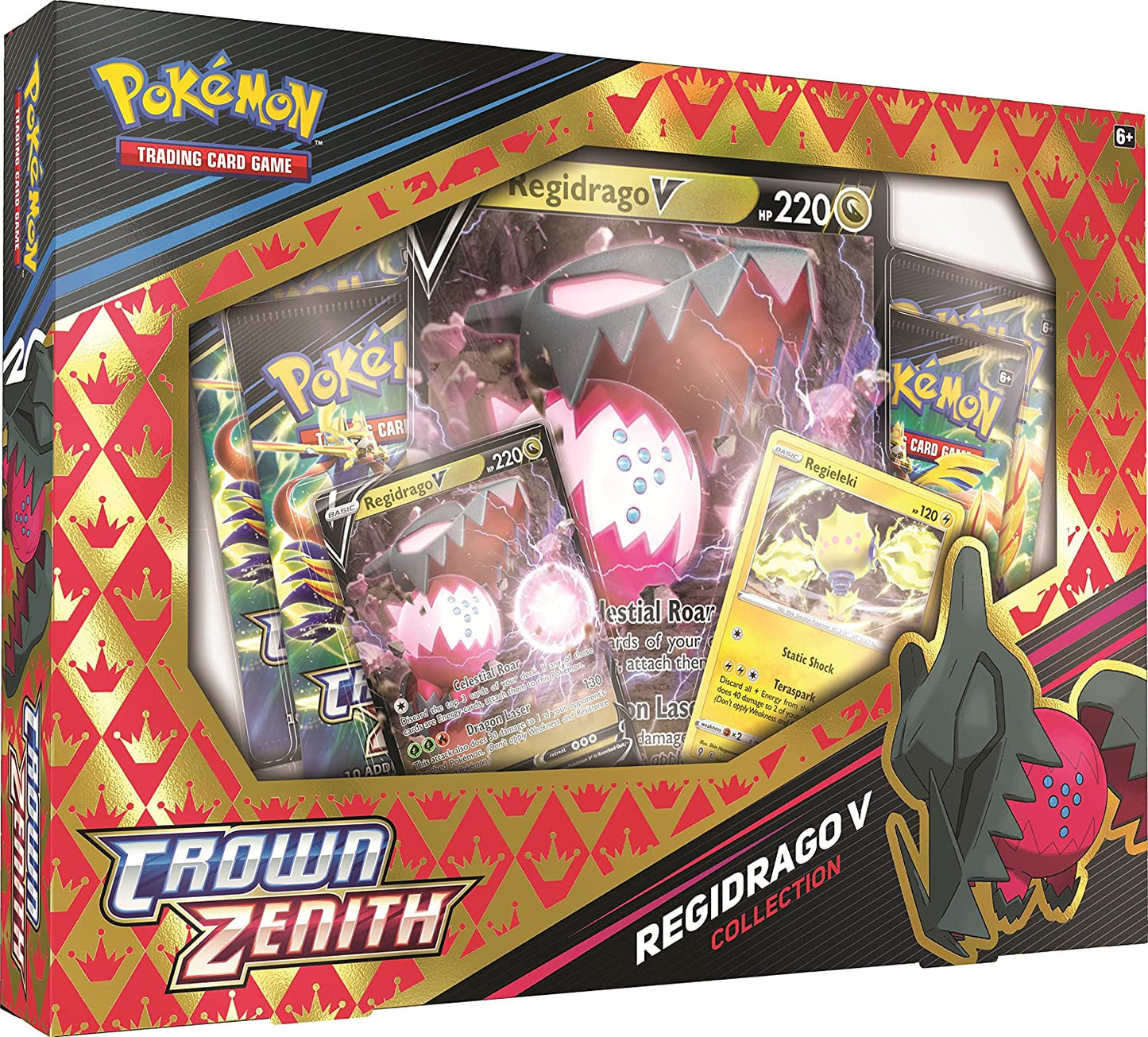 Pokemon TCG: Sword & Shield - Crown Zenith Collection - Regieleki V / Regidrago V