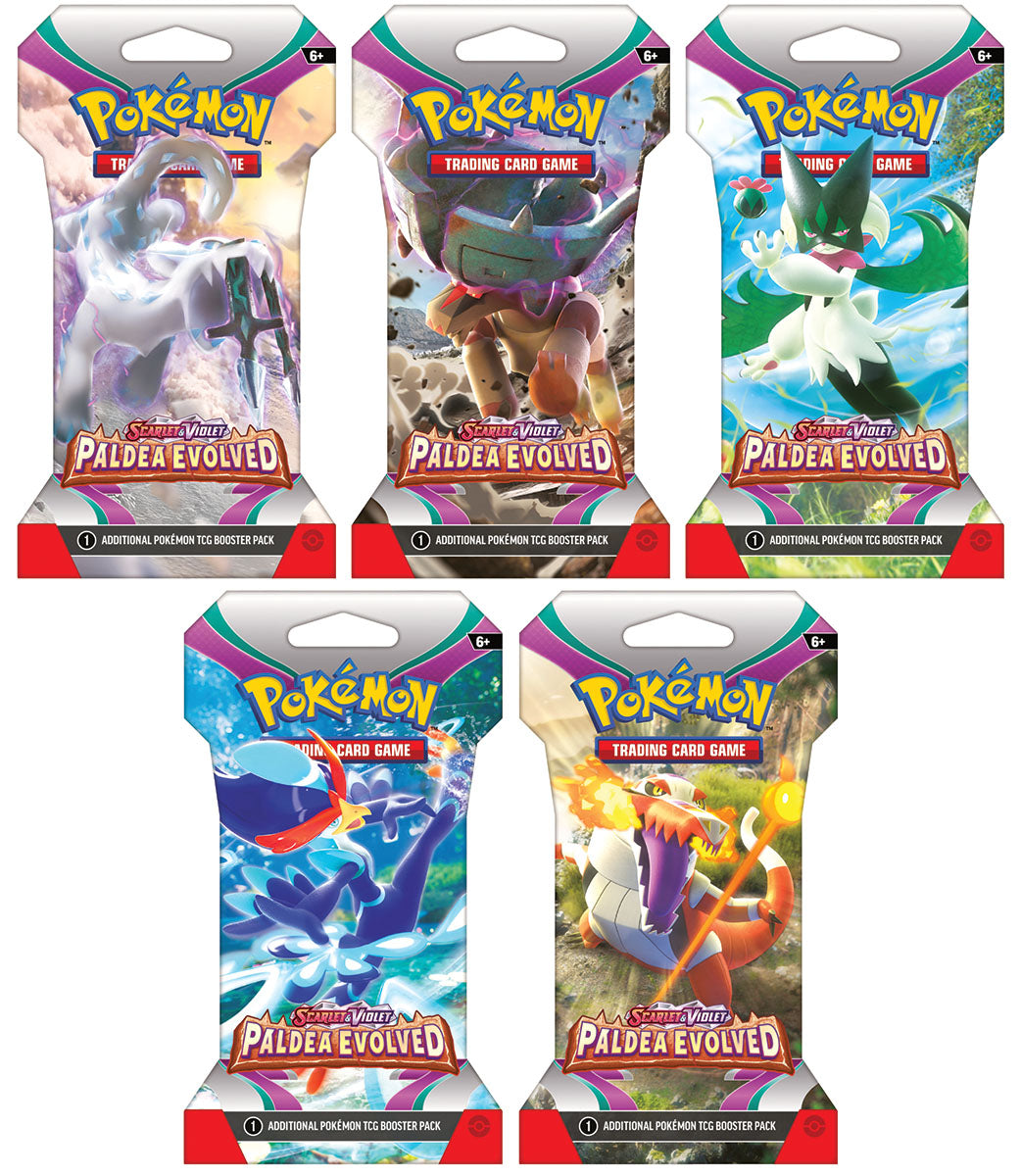 Pokemon TCG: Scarlet & Violet - Paldea Evolved Sleeved Booster