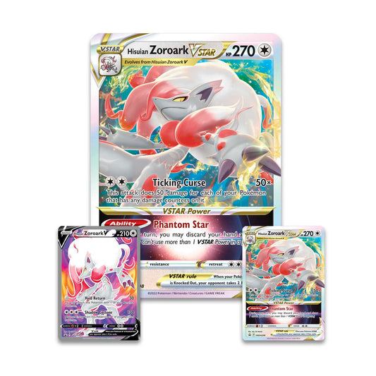 Pokemon TCG: Hisuian Zoroark VSTAR Premium Collection