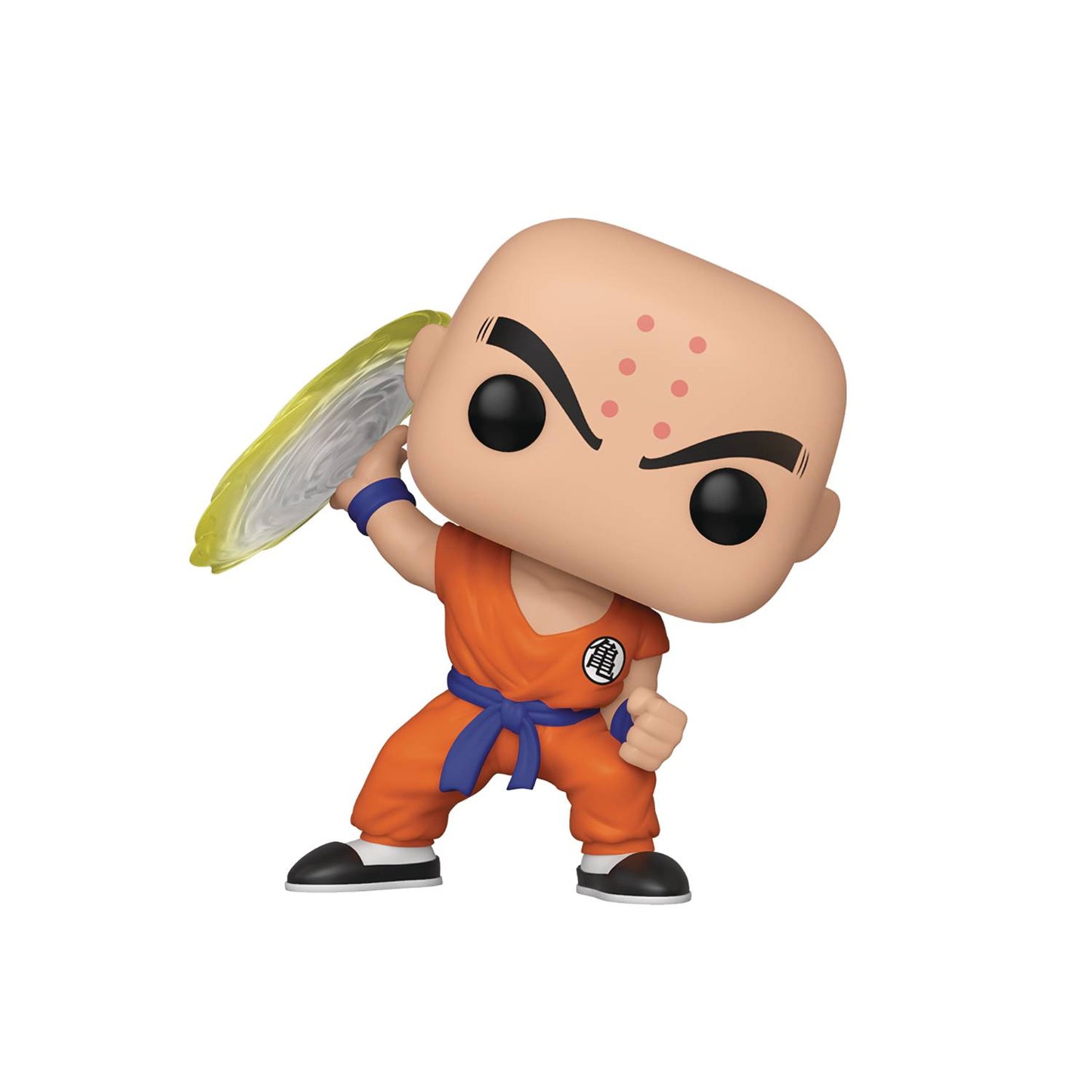 POP ANIMATION DBZ KRILLIN W/ DESTRUCTO DISC VINYL FIGURE
