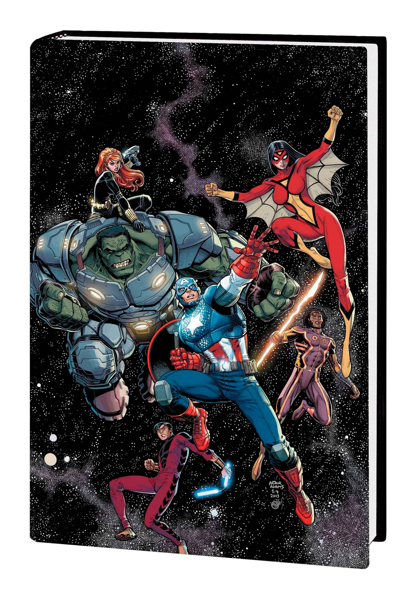 AVENGERS BY JONATHAN HICKMAN OMNIBUS HC VOL 01 DM VAR