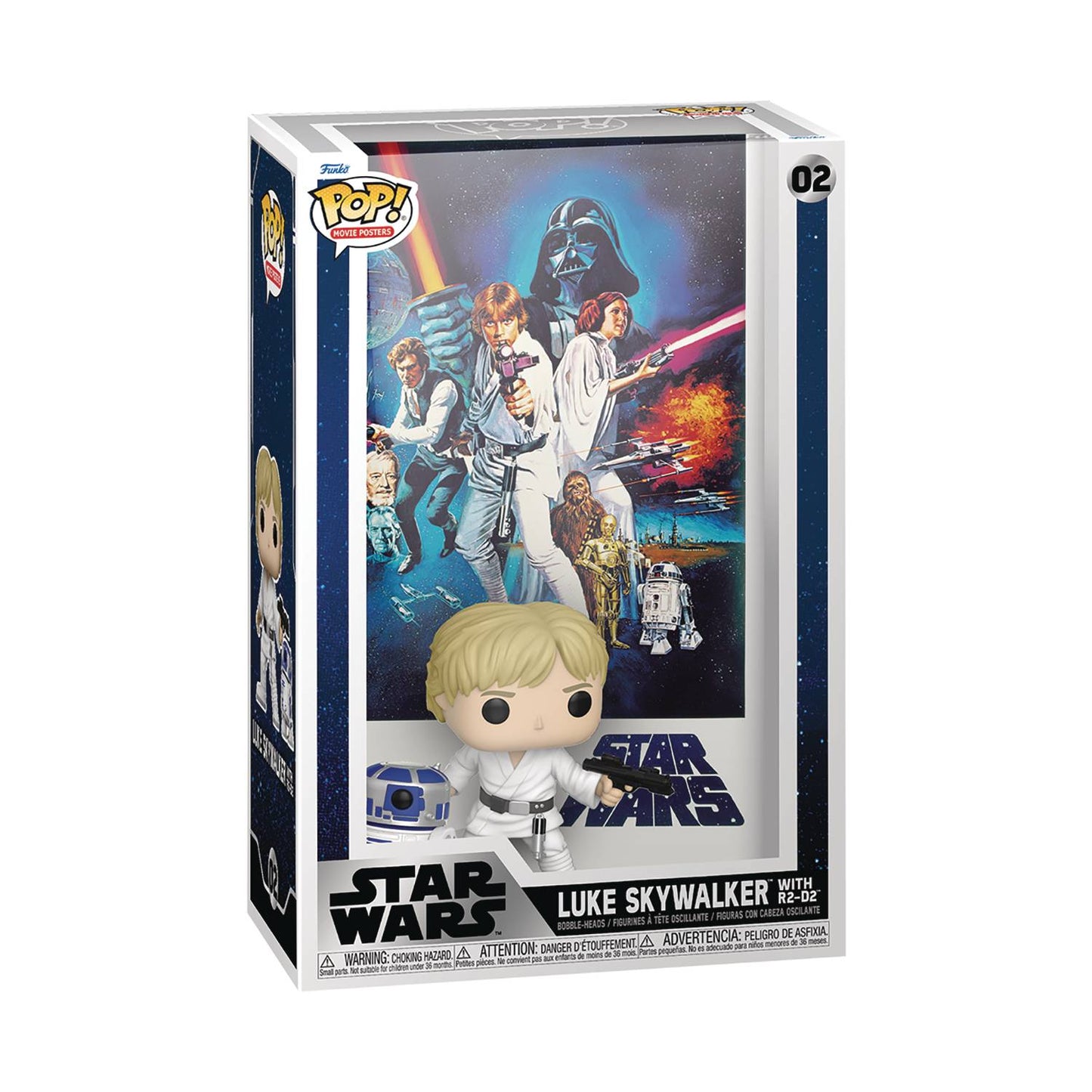 POP MOVIE POSTER STAR WARS A NEW HOPE