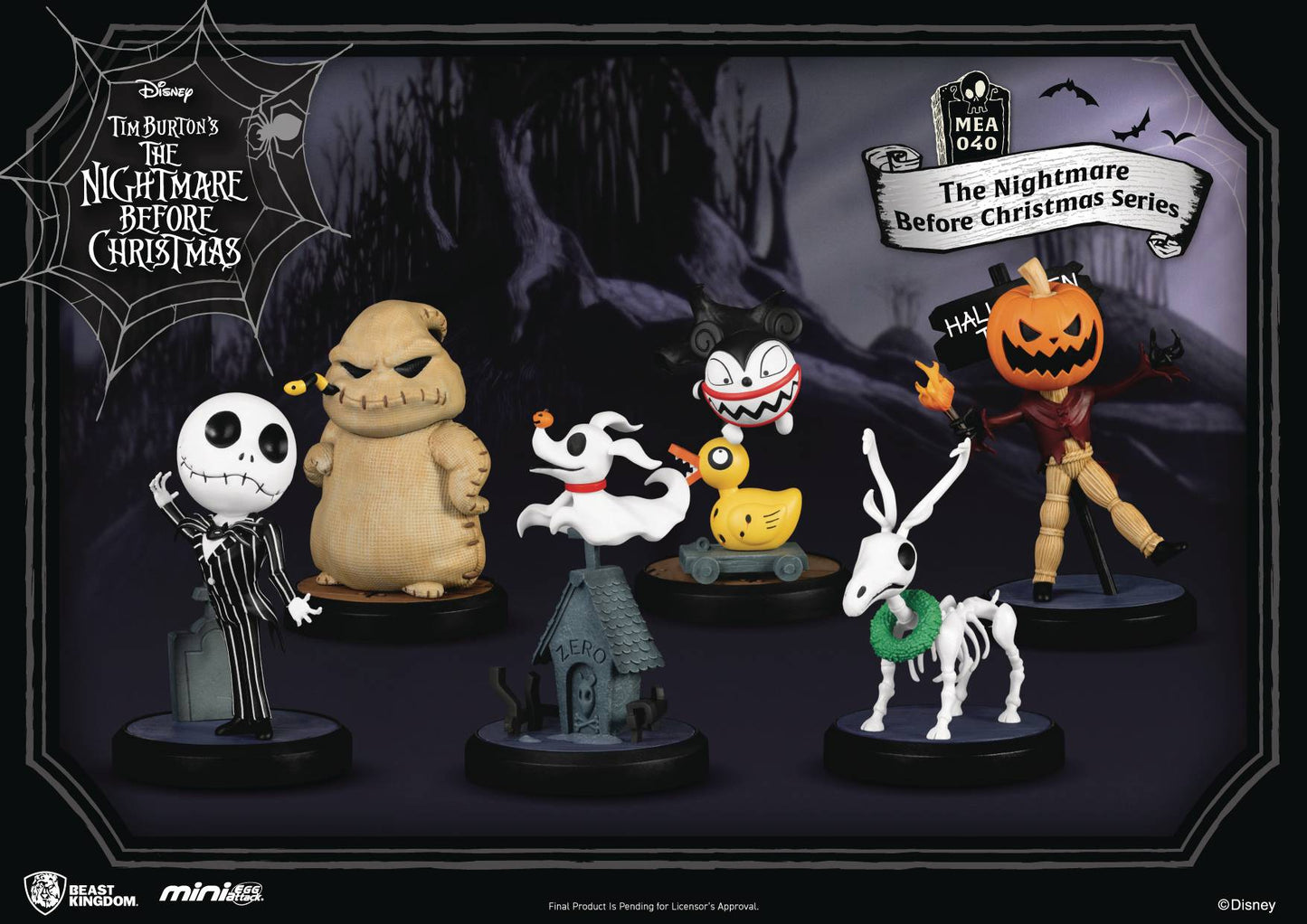 NIGHTMARE BEFORE CHRISTMAS MEA-040 MINI FIG