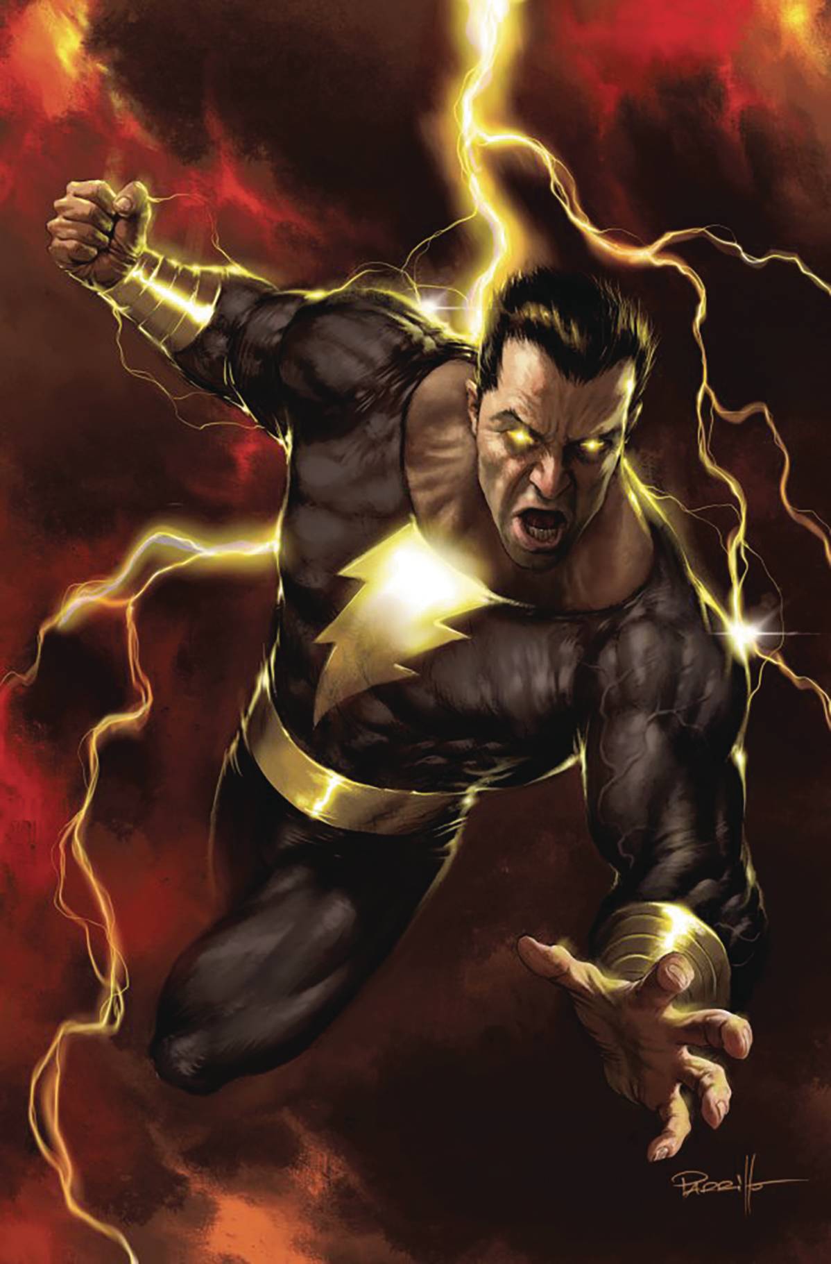 DF BLACK ADAM #1 PARRILLO CGC GRADED 9.8