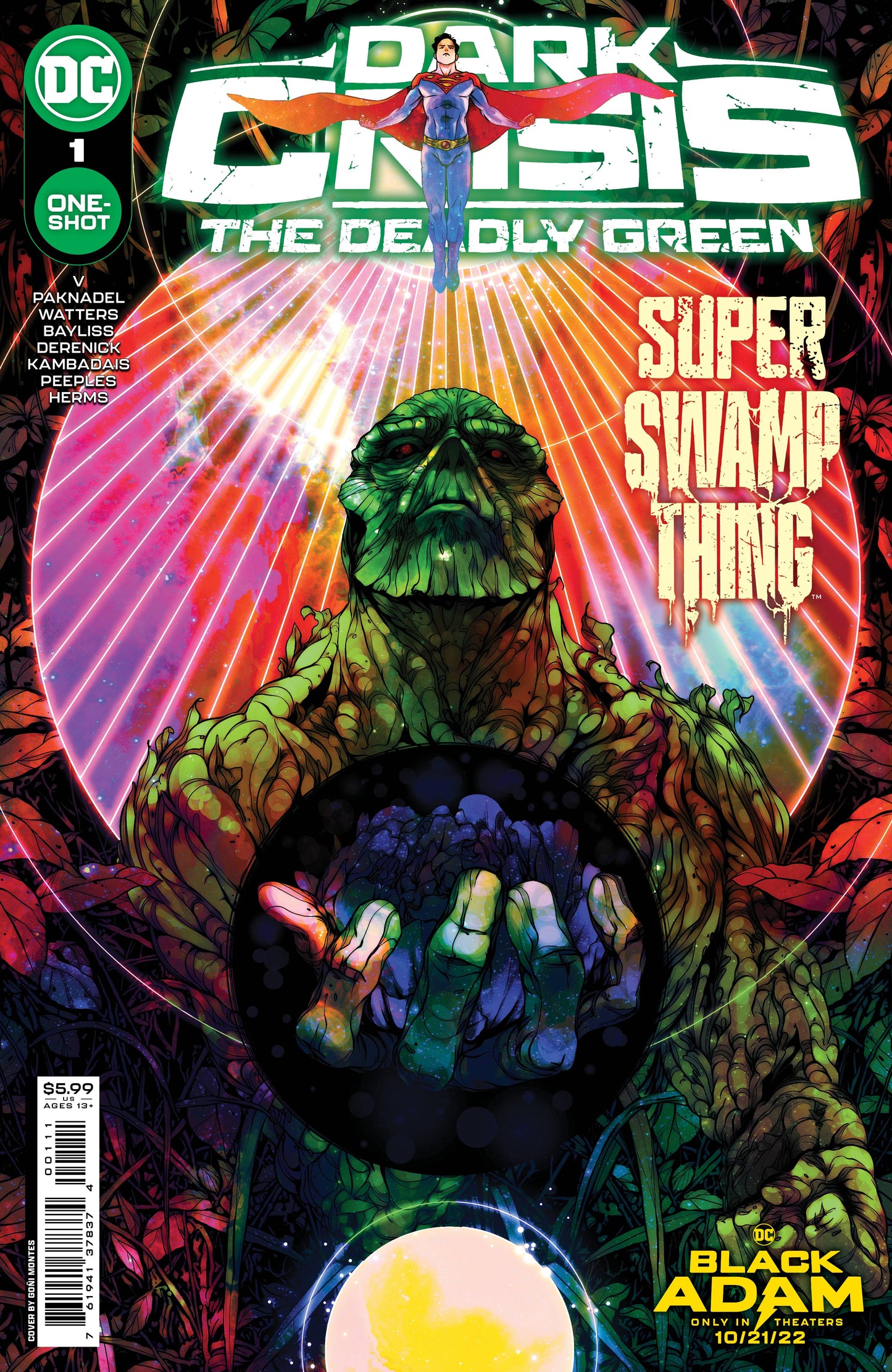 DARK CRISIS DEADLY GREEN #1 CVR A MONTES