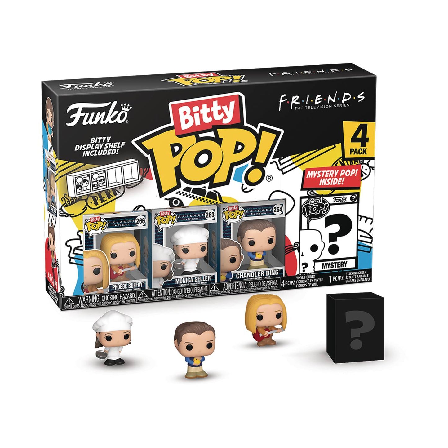 BITTY POP FRIENDS PHOEBE 4PK