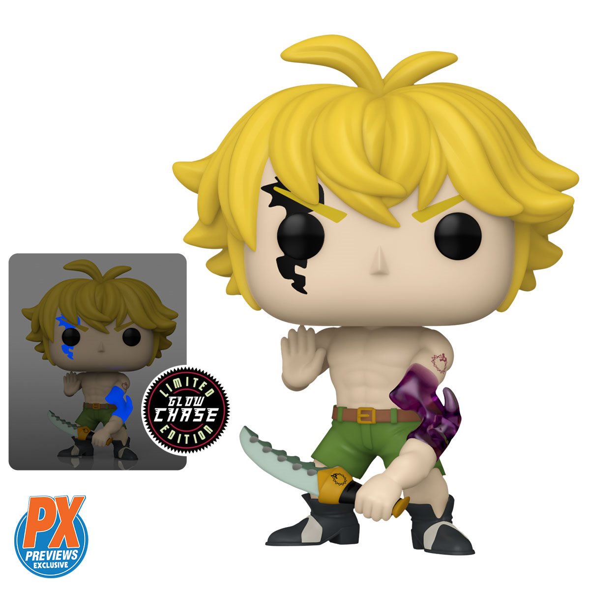 POP SEVEN DEADLY SINS MELIODAS DEMON MODE CH PX VIN FIG