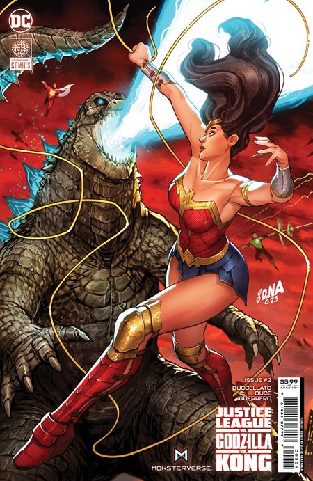 JUSTICE LEAGUE VS GODZILLA VS KONG #2 (OF 6) | SELECT VARIANT COVERS | 2023