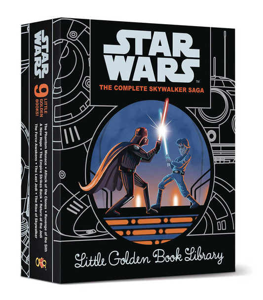 Star Wars Episodes I Ix Little Golden Book Collection