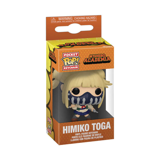 Pop Keychain Mha Toga W Face Cover