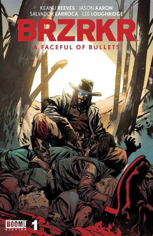 BRZRKR A Faceful Of Bullets #1 Cover C Foil Variant Manna (Mature)