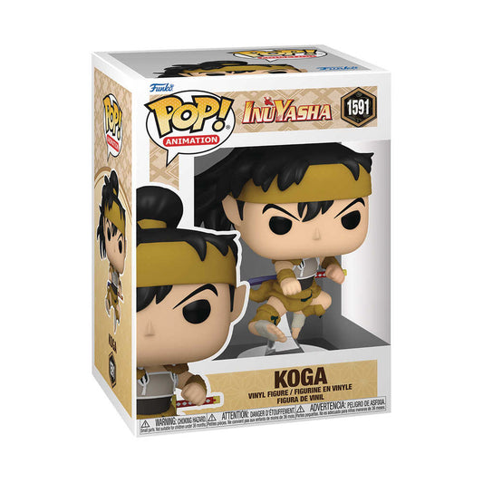 Pop Animation Inuyasha Koga Vinyl Figure