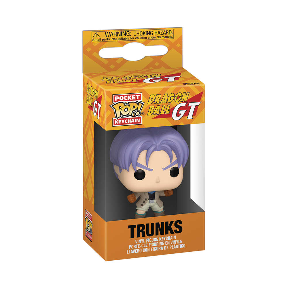 Pop Keychain Dragonball Z Guide To The Trunks Vinyl Figure