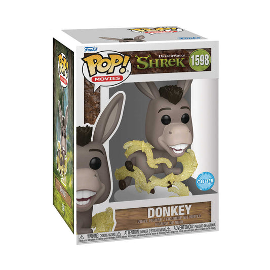 Pop Movies Shrek Dreamworks 30th Donkey Vinyl Figure