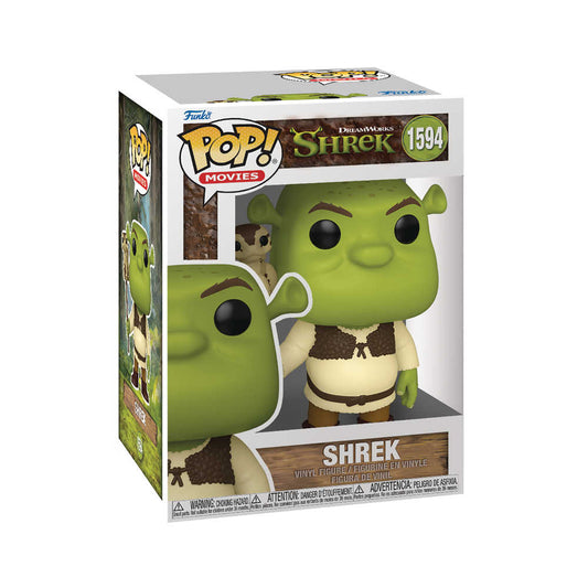 Pop Movies Shrek Dreamworks 30th Shrek W/Snake Vinyl Figure