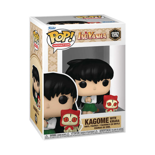 Pop&Buddy Inuyasha Kagome W/Kirara Vinyl Figure