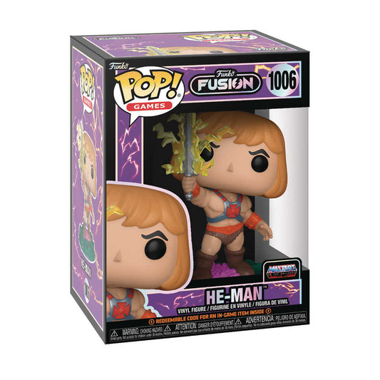 Pop Games Funko Fusion He Man Vinyl Figure