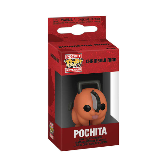 Pop Keychain Chainsaw Man Pochita Vinyl Figure