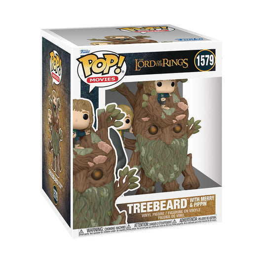 Pop Super Lord Of The Rings Treebeard Wmary & Pip Vinyl Figure (C