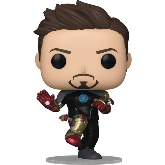 Marvel Iron Man 3 Tony Stark Gitd Suit-Up Vinyl Pop Figure (