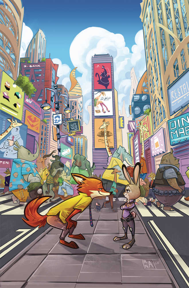 Zootopia #1 Cover N 15 Copy Variant Edition Ranaldi Foil Virgin