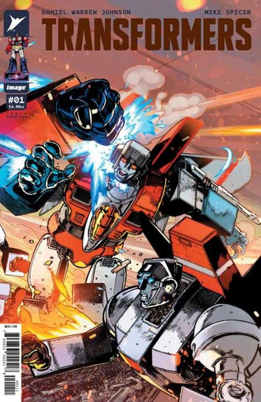 Transformers #1 10th Printing Cover J Starscream Connecting Variant