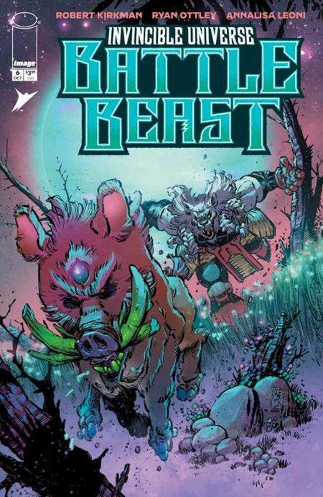 Invincible Universe Battle Beast #6 Cover E 1 in 50 Jorge Corona & Mike Spicer Variant