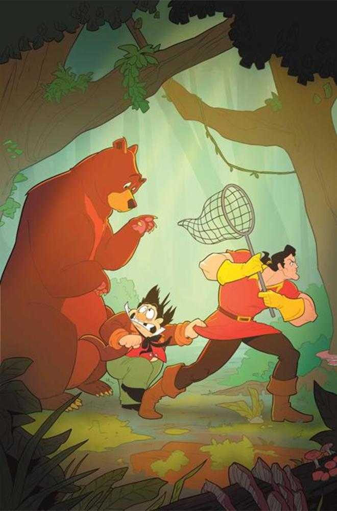 Disney Villains Gaston #1 Cover J Inc 1:15 Ted Brandt And Ro Stein Full Art Variant