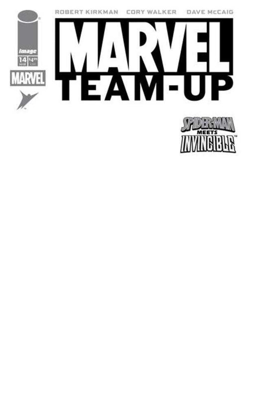 Marvel Teamup #14 Facsimile Edition Cover G Blank Sketch Variant