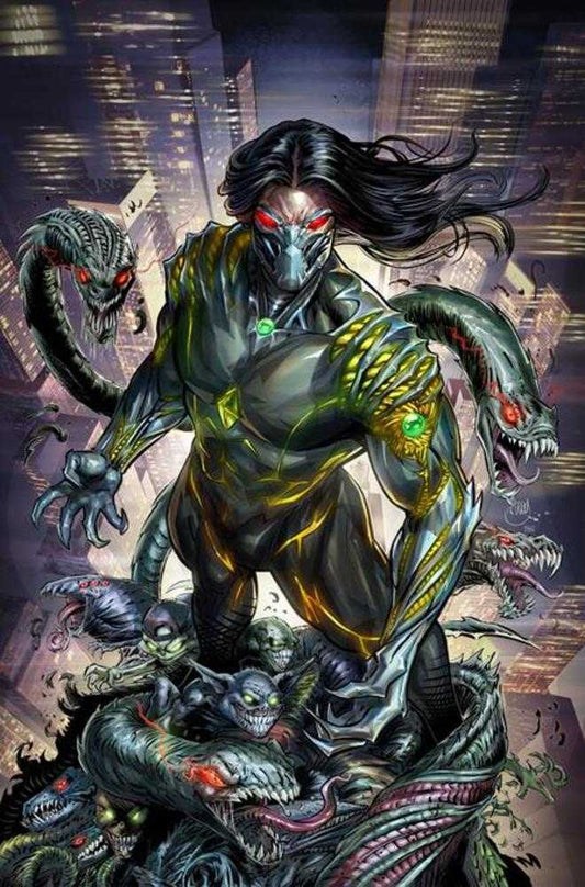Darkness (2025) #4 Cover C 1 in 25 Bruno Abdias & Neil Cervantes Full Art Variant